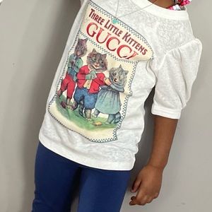 Gucci toddler shirt